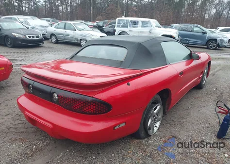 2001 Pontiac Firebird из США, поврежденный, VIN 2G2FS32K012123838